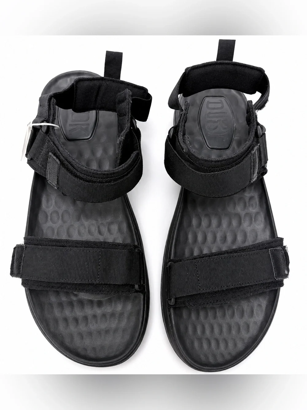 Hey Dude Black Adjustable Strap Sandals Size 13